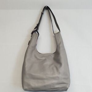 Rebecca Minkoff Karlie Hobo Gray Leather Shoulder Bag